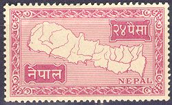 Map of Nepal
